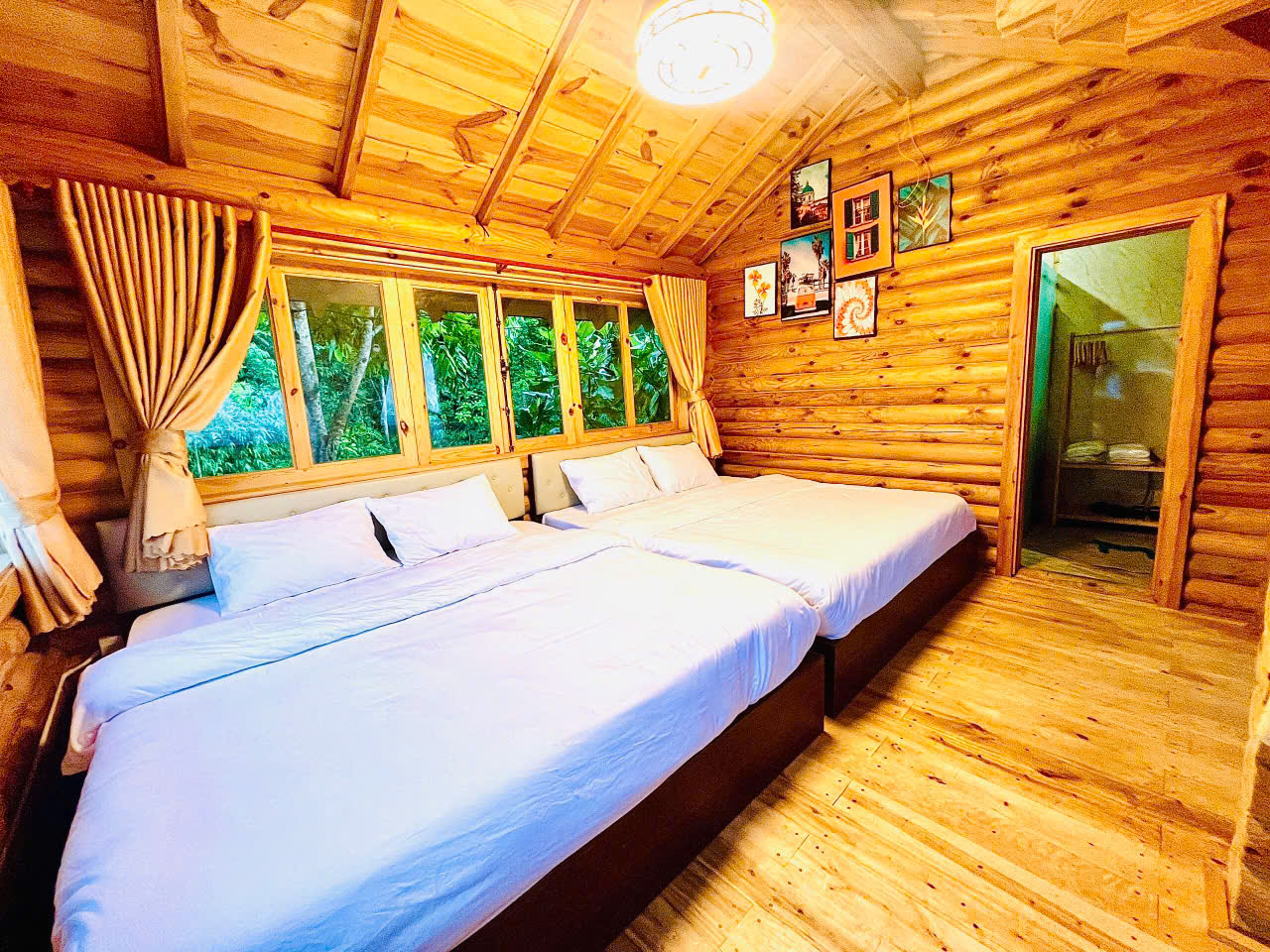 Villa ( là 1 căn nhà gỗ nhỏ )  1